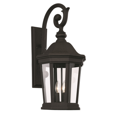 Trans Globe Lighting 40402 BK Westfield 26" Outdoor Black Traditional Wall Lantern